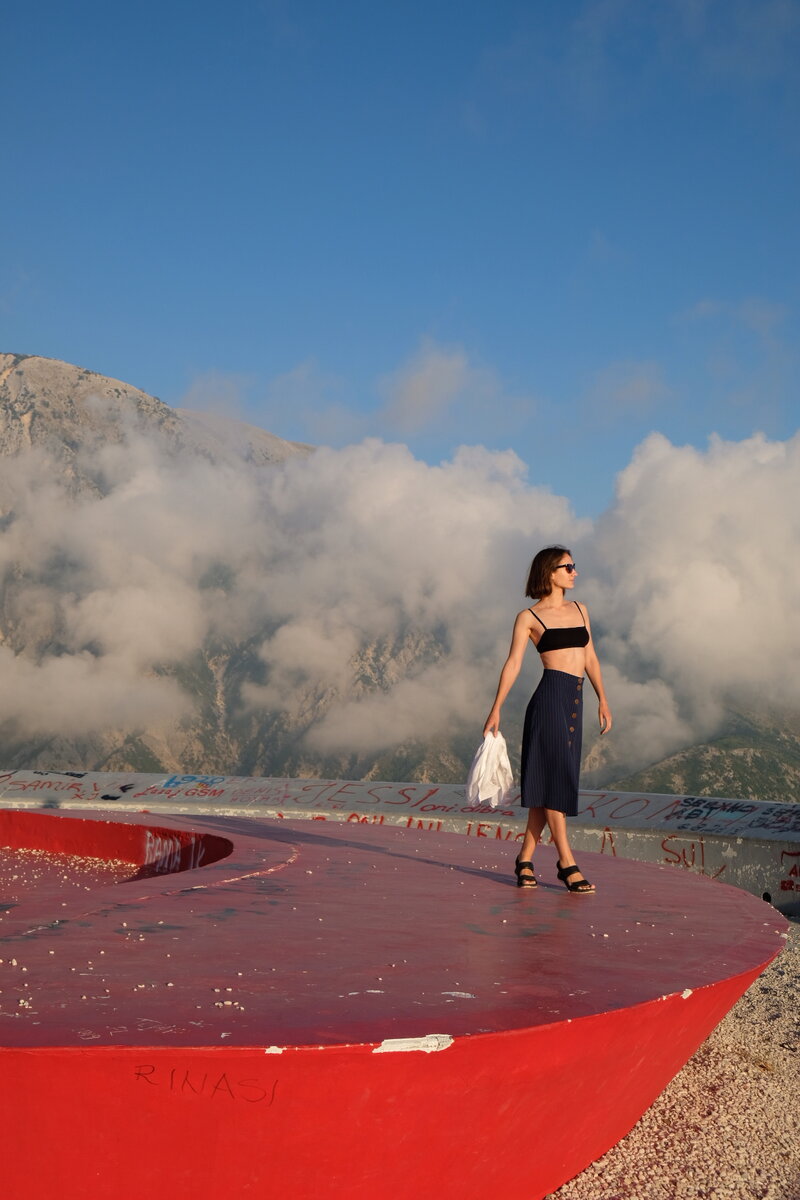 Фото сделано в конечной точке маршрута