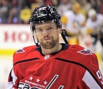 Евгений Кузнецов в матче против «Питтсбург Пингвинз» 29 апреля 2018 года