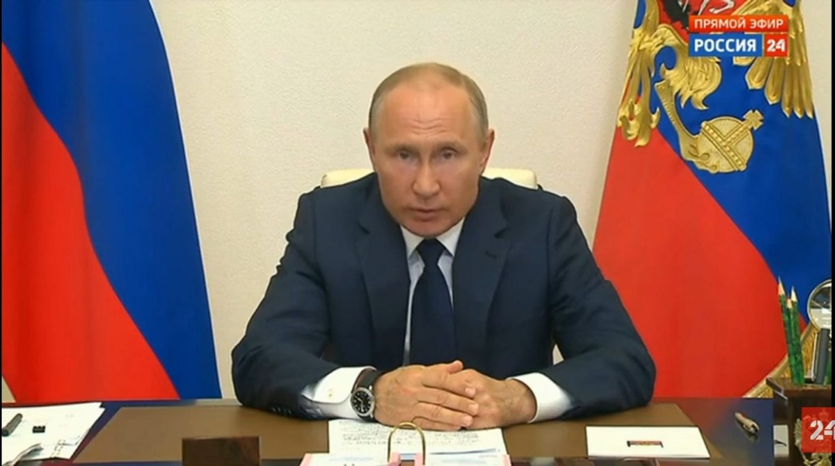 Путин Обратился к россиянам