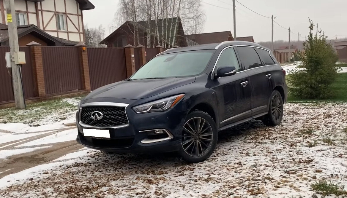 Рестайлинговый Infinity QX60. Выглядит неплохо.