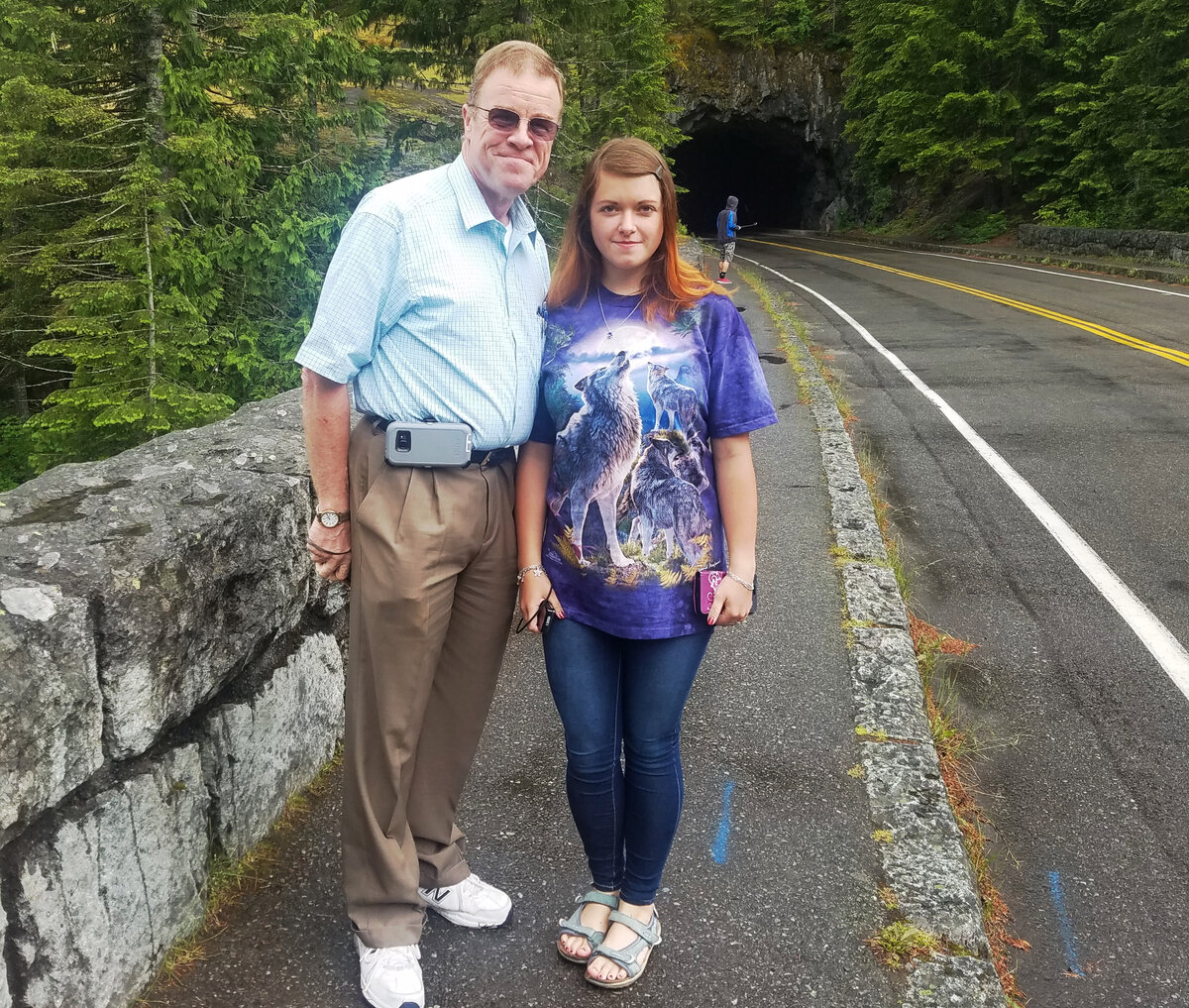 Мой отчим. в парке Маунт-рейнир, США. Фото из личного архива