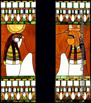 Простейший витраж из Древнего Египта