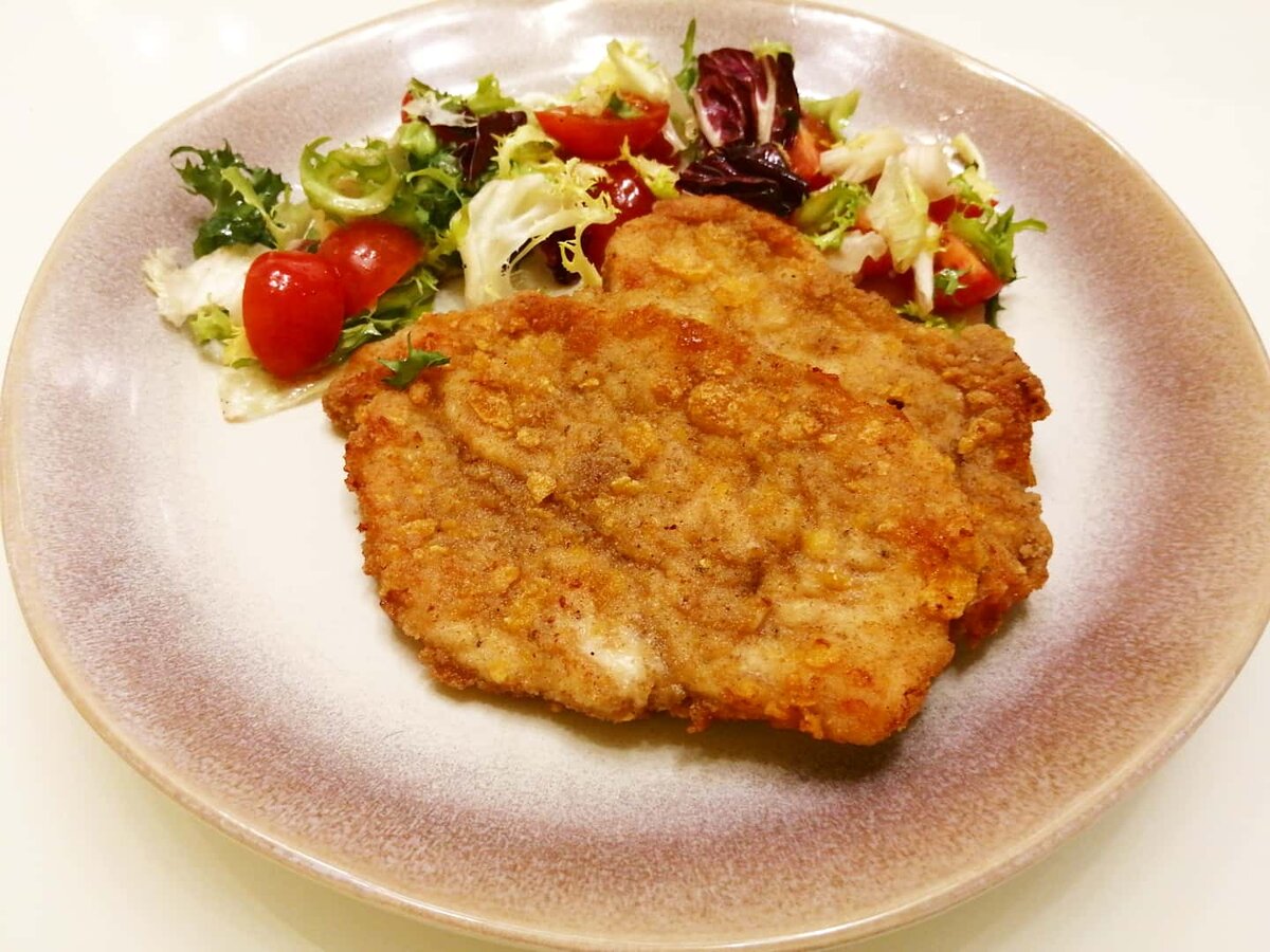 Bayerisches Schnitzel (шницель)