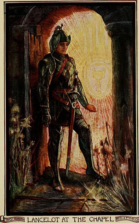 Иллюстрация из книги "Истории Круглого Стола"