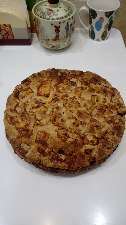 готовая шарлотка