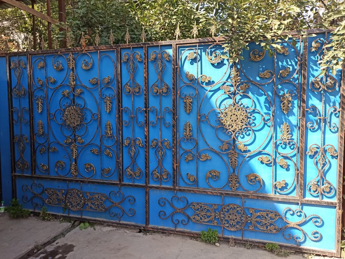 Кованые ворота