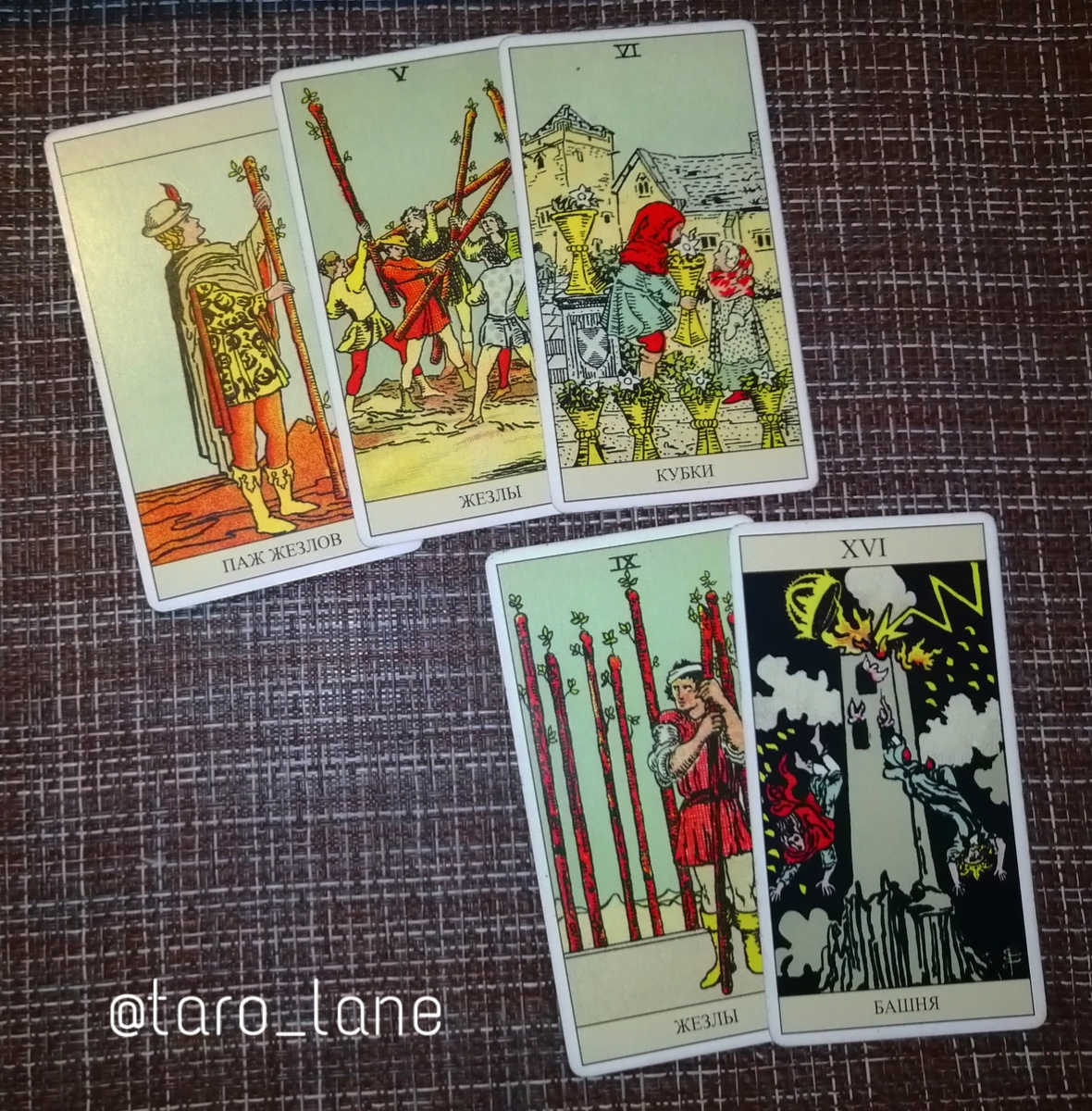 Инстаграм @taro_lane