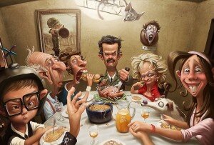 Семейное застолье