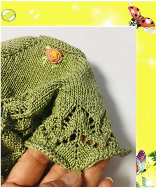 ажур на рукаве