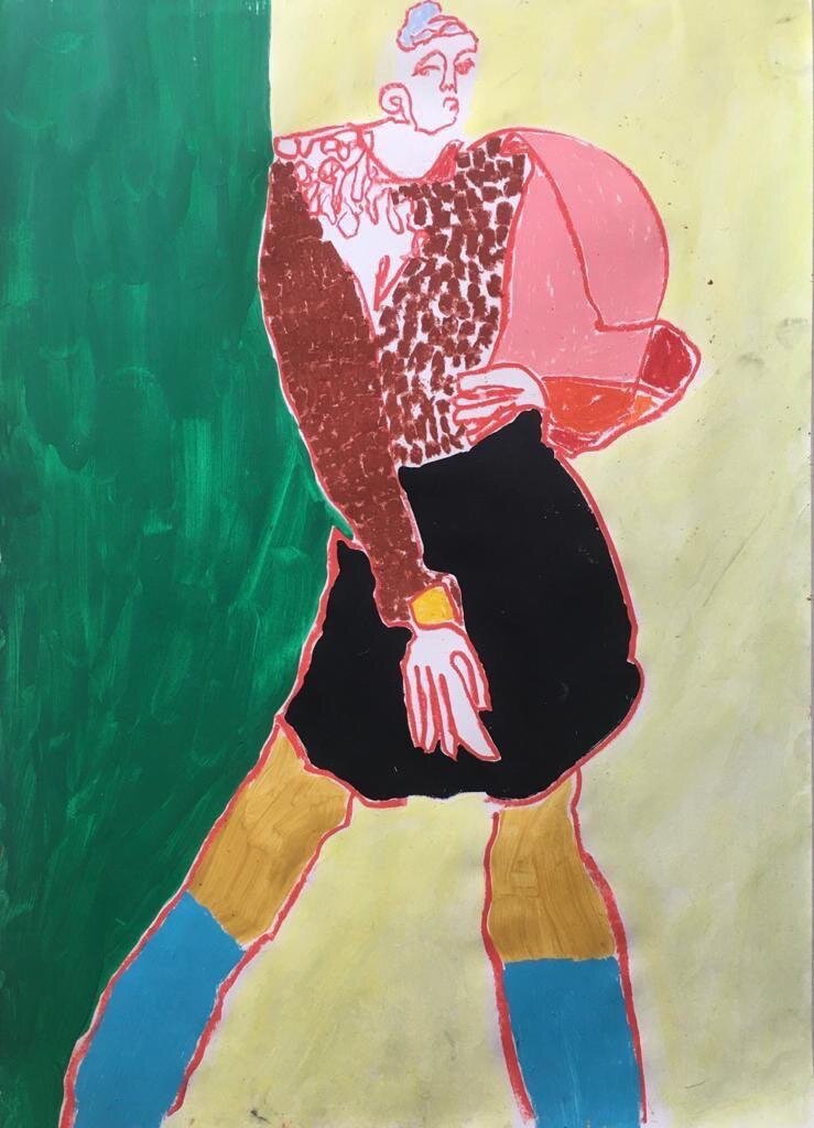 Элен Баллок. Fashion-иллюстрация