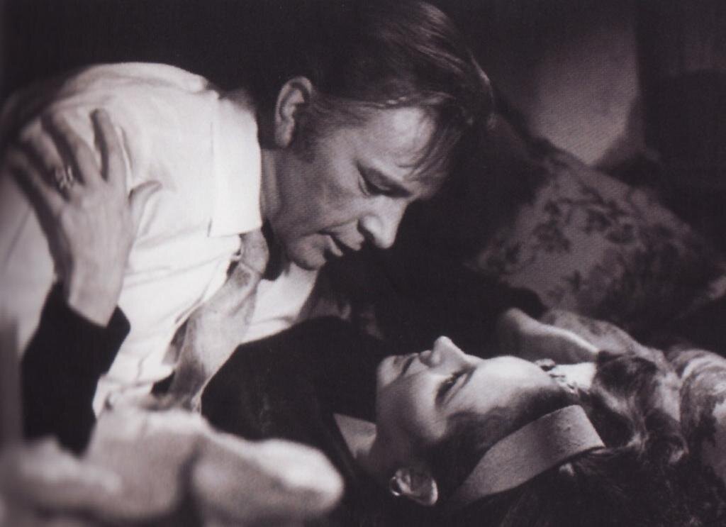 Элизабет Тейлор и Ричард Бёртон в фильме "Развод её, развод его", 1973