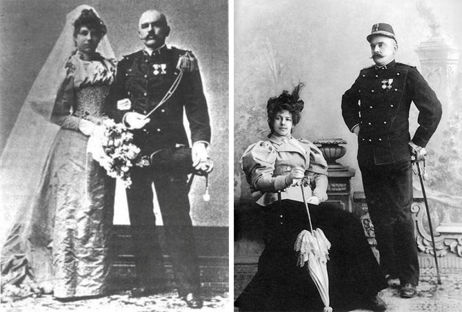 Зелле с мужем. Фото из общедоступной сети.