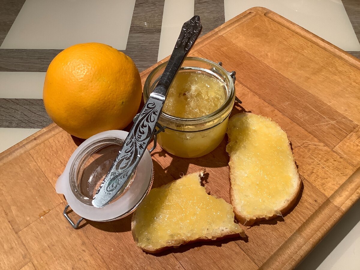 Апельсиновый конфитюр. 