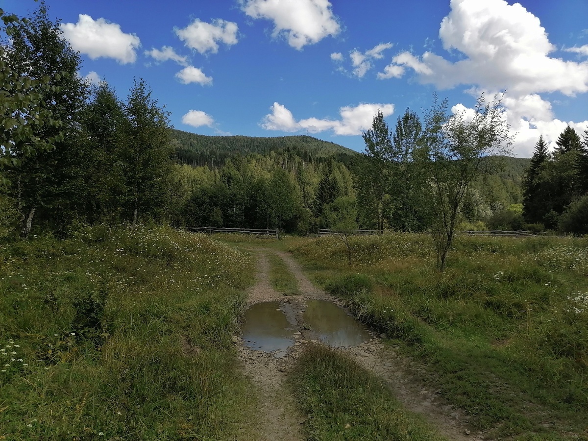 За околицей