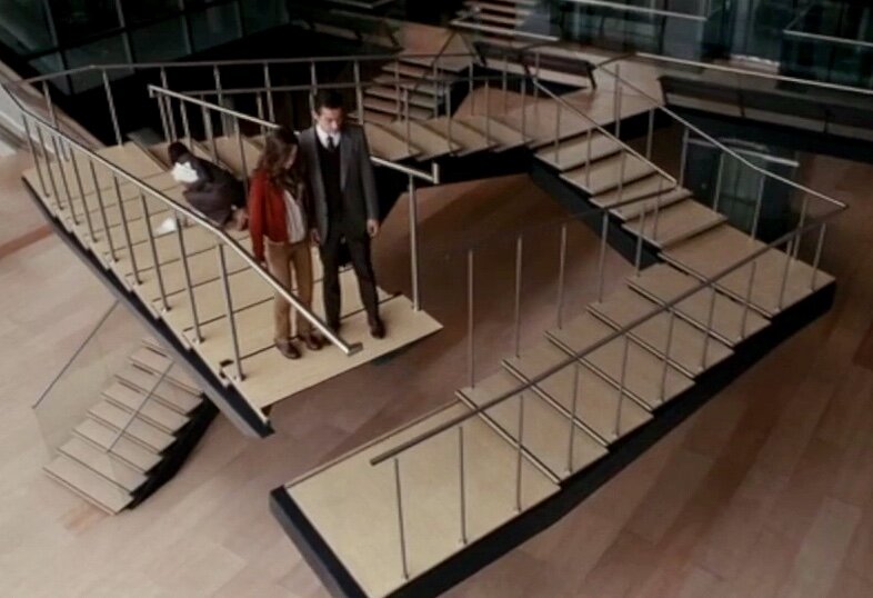 Кадр из фильма "Начало" 2010 реж. Кристофер Нолан