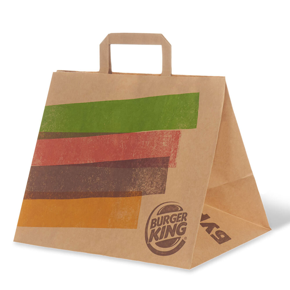 Фирменный бумажный пакет "Бургер Кинг"