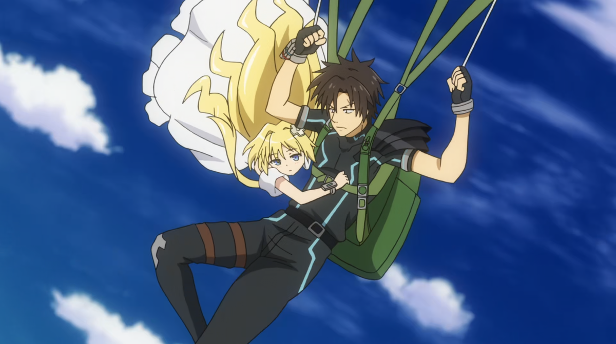 кадр из аниме Sentouin, Hakenshimasu!