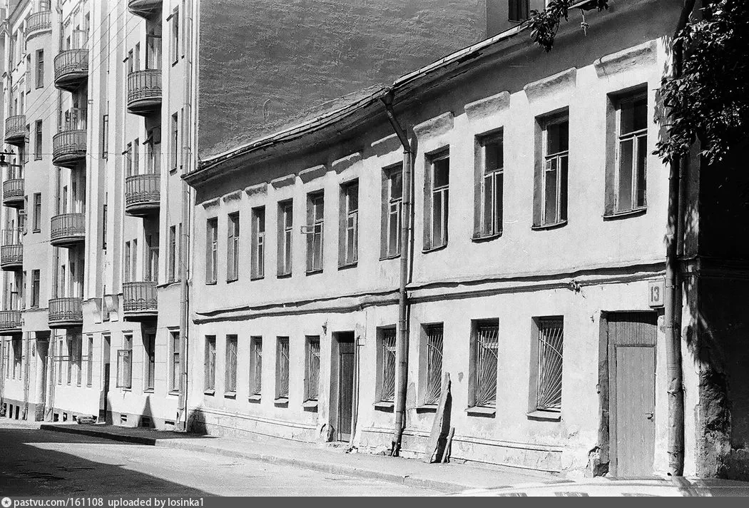 Большой Головин переулок, 1986-1987 г. Фото И. Нагайцева.