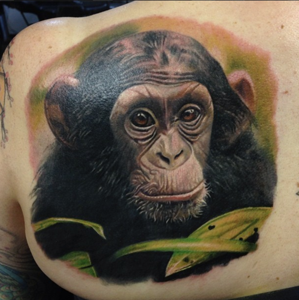 Обезьяна тату реализм. Татуха обезьяна. Тату горилла для мужчин. Тату горилла. Тату обезьяны на руке мужские.