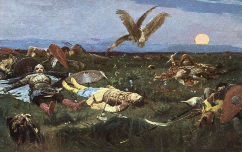 Для какого женского голоса написана мертвое поле. Мертвое поле прокофьев. Мертвое поле характер. Васнецов после битвы куликово поле живопись художник. Фольклор в творчестве профессиональных композиторов.