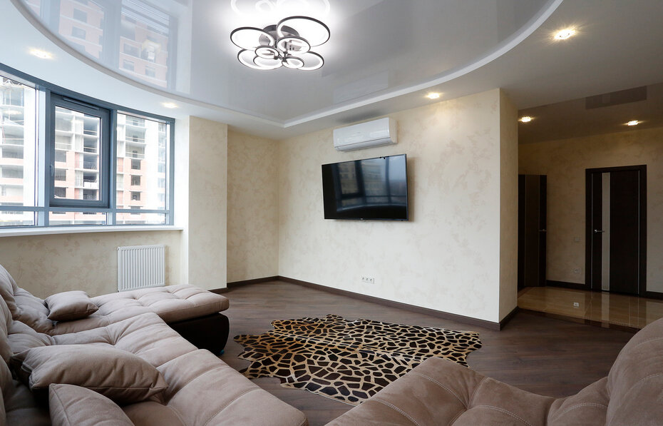 Штукатурка в стиле "дорожная карта" в проекте Ремэлль