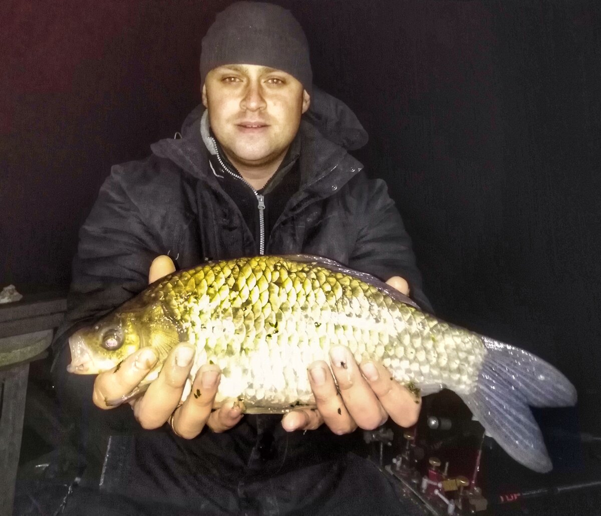 Павел со своим карасиком на 1175г