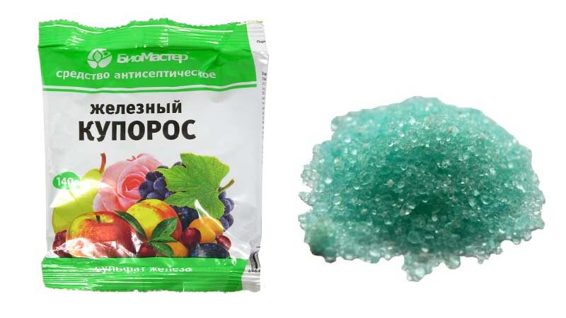 Железный купорос.