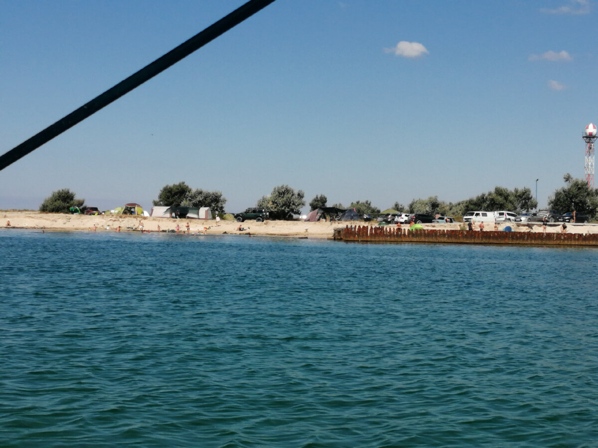 Порт между морем и Донузлавом на Беляусе