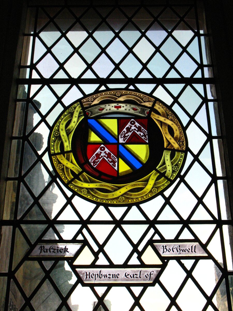 Замок Стерлинг, герб Босуэлла, фото (С) ИЛона Якимова 2010