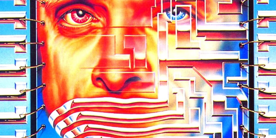 Обложка книги У меня нет рта, но я должен кричать. Источник: wikipedia