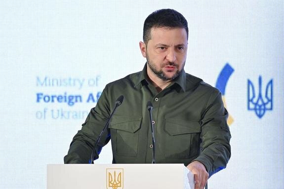    Президент Украины Владимир Зеленский, Ukraine Presidency / globallookpress.com