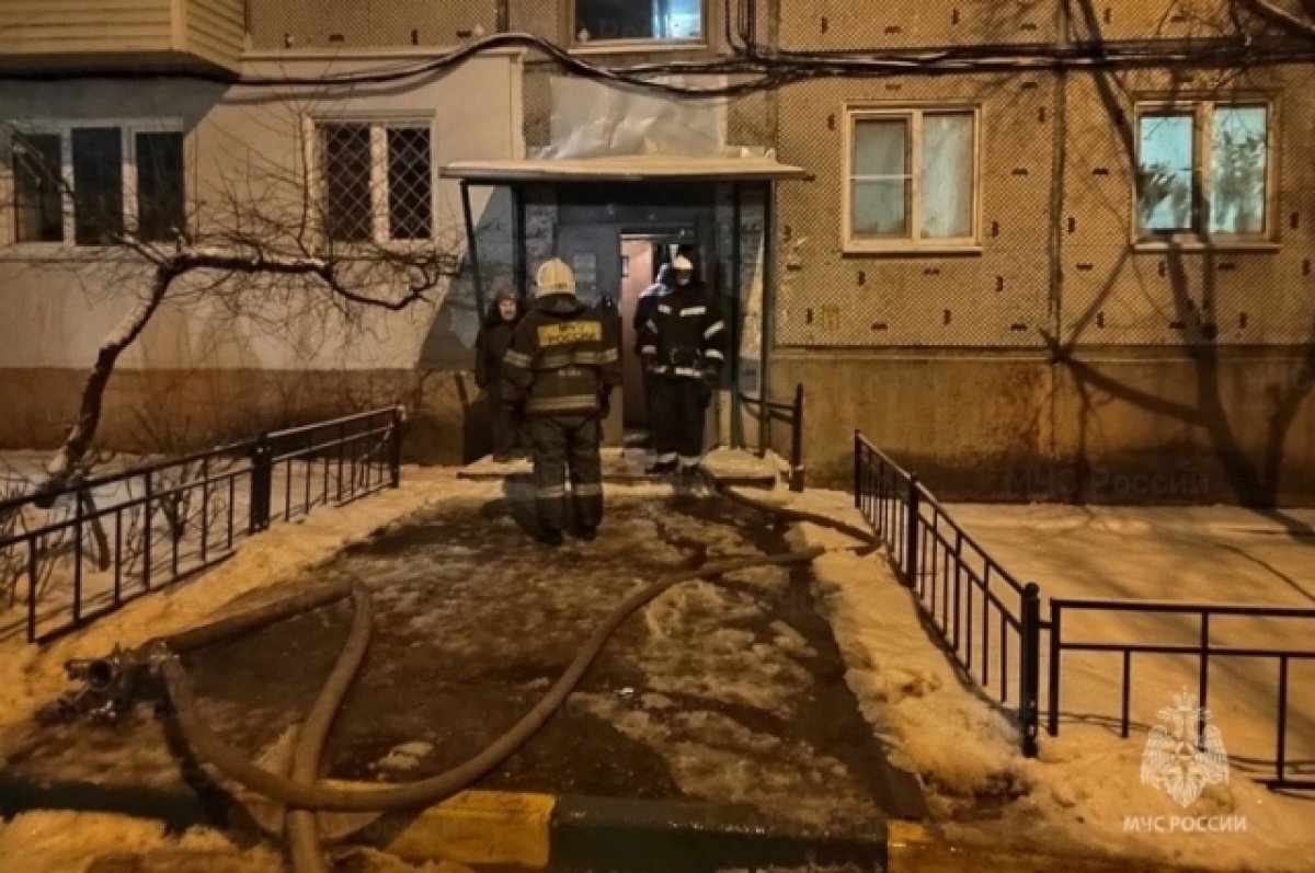    При пожаре в Туле эвакуировали 20 человек