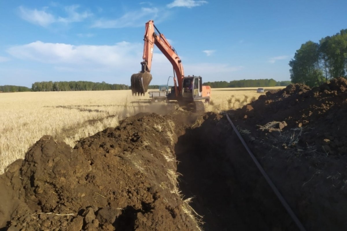    В Омской области отремонтируют водовод Александровка - Изюмовка - Кочубей