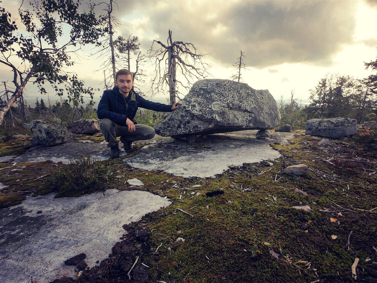 Сейд на горе Воттоваара. Фото автора блога