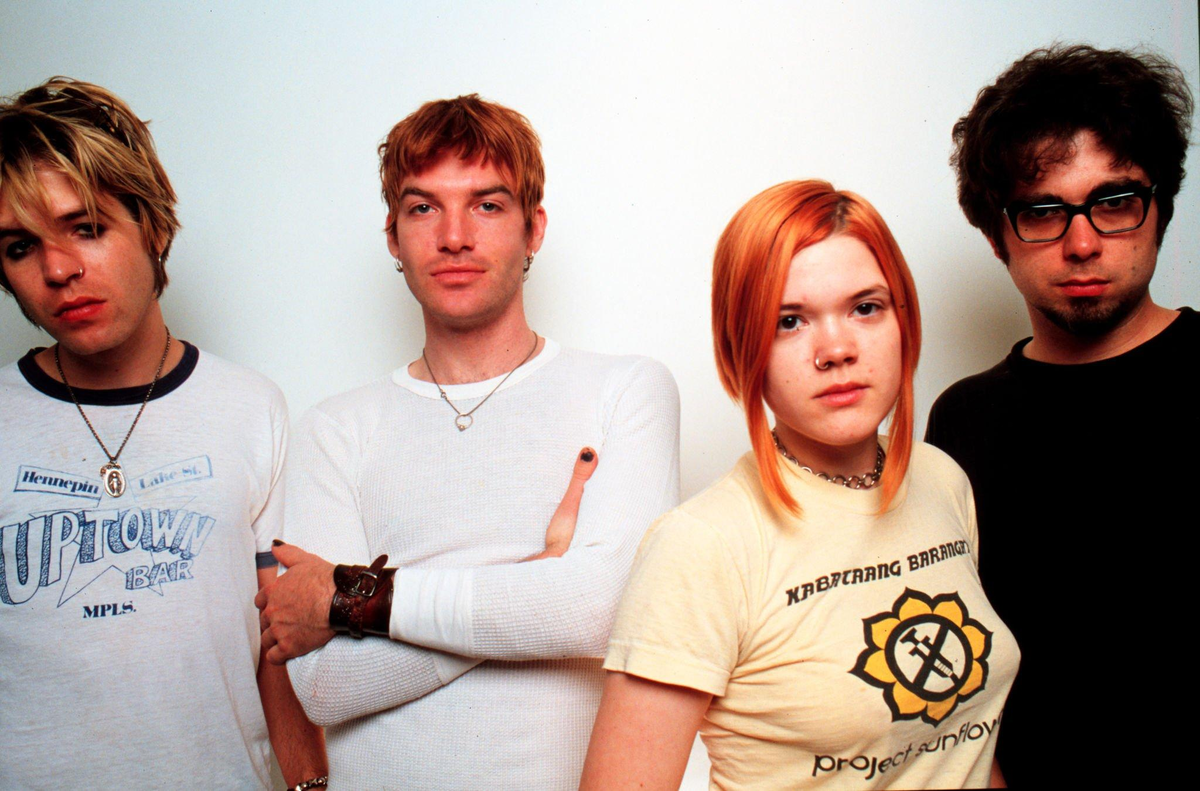 The Dandy Warhols: Пит Холмстрем, Кортни Тейлор-Тейлор, Зиа Маккейб, Эрик Хедфорд. Фото: Jim Steinfeldt