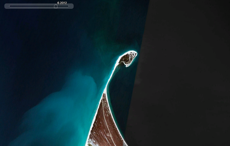 Бакальская коса в 2005г