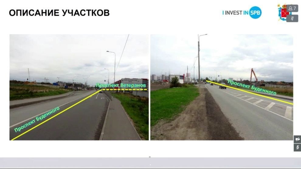 Схема продолжения проспекте Ветеранов. Фото: пресс-служба Смольного