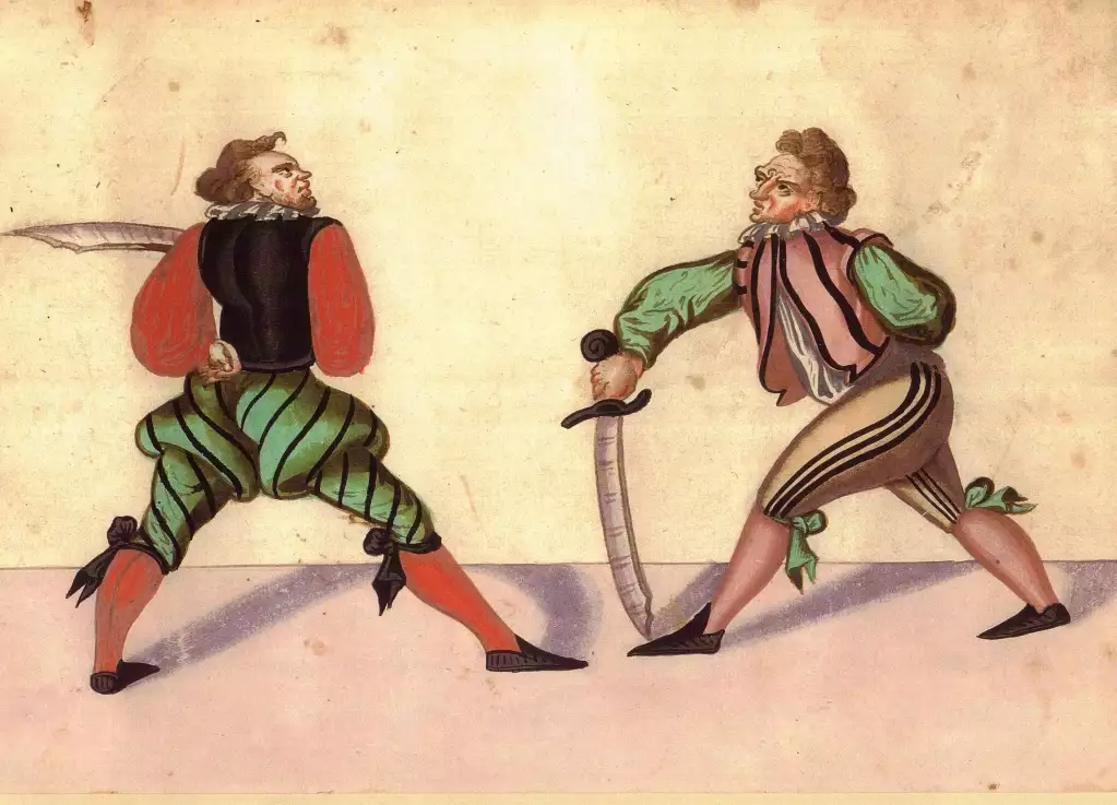 Фехтование дюссаком