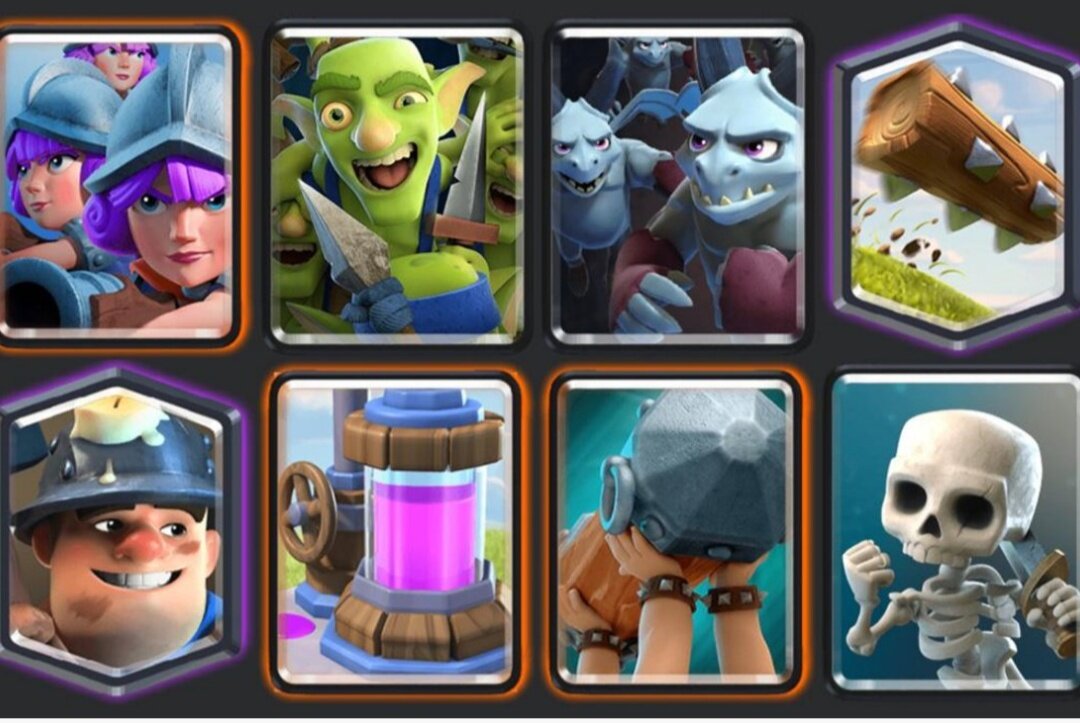 Пример колоды с "тремя мушкетёрами".