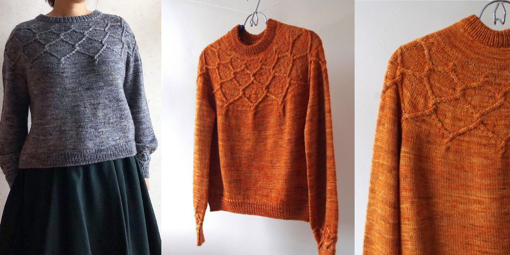 Поиск по тегу пуловер с круглой кокеткой на сайте Шпуля.ком в разделе Вязание