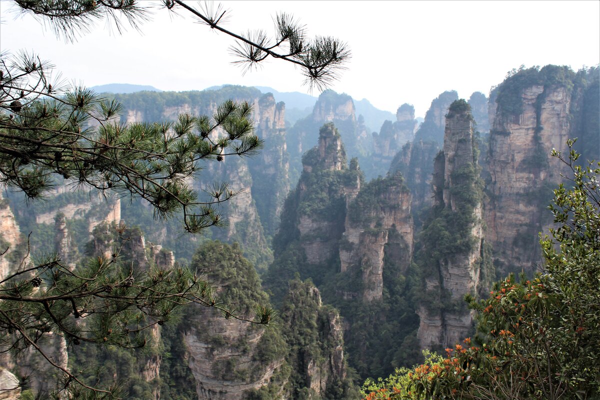 Горы улинъюань китай фото