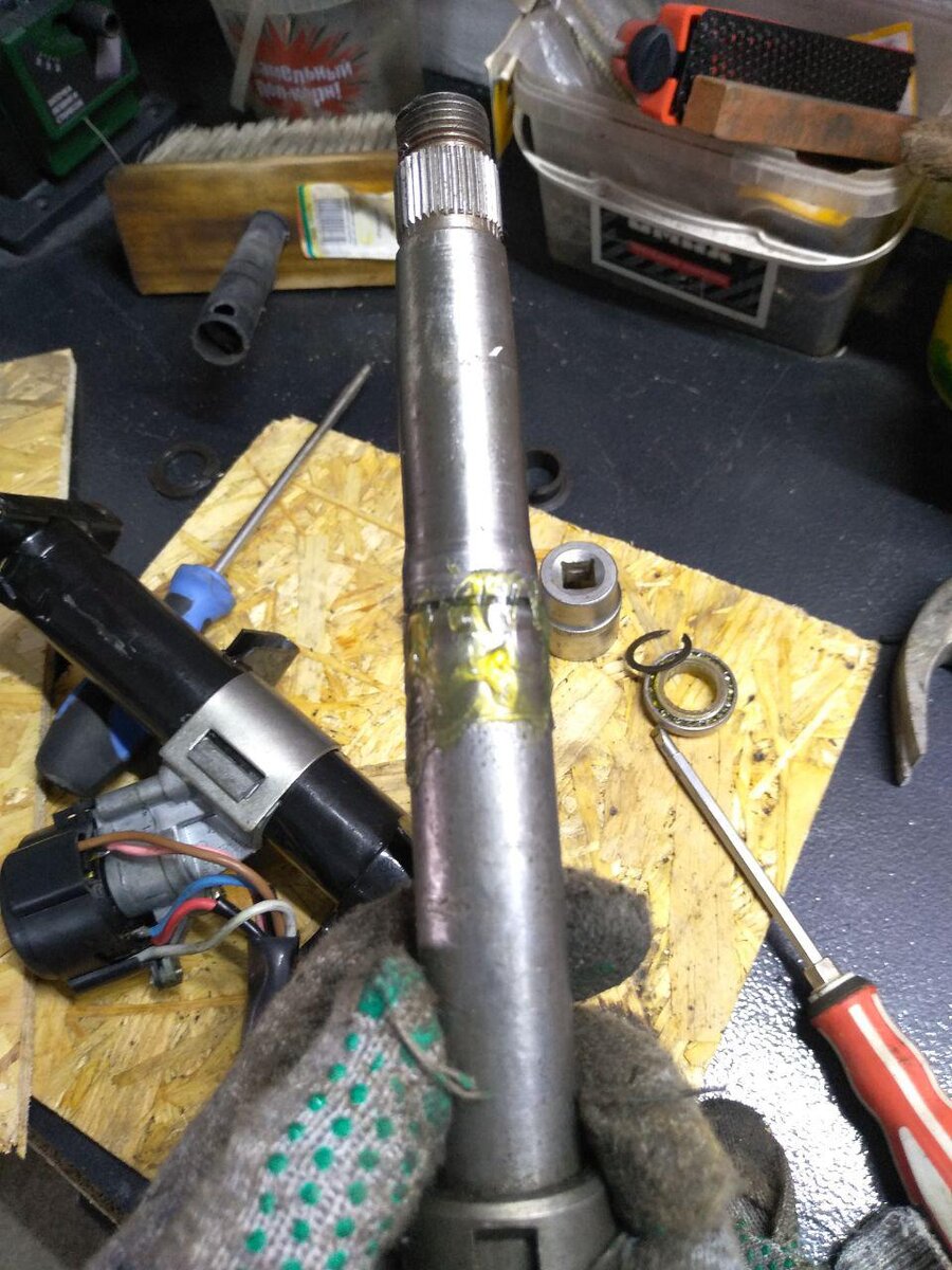 Люфт руля. Как поменять подшипник рулевого вала. | Газелист | Дзен