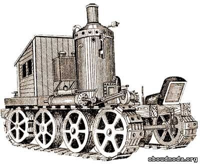 Паровой трактор Ф.А. Блинова