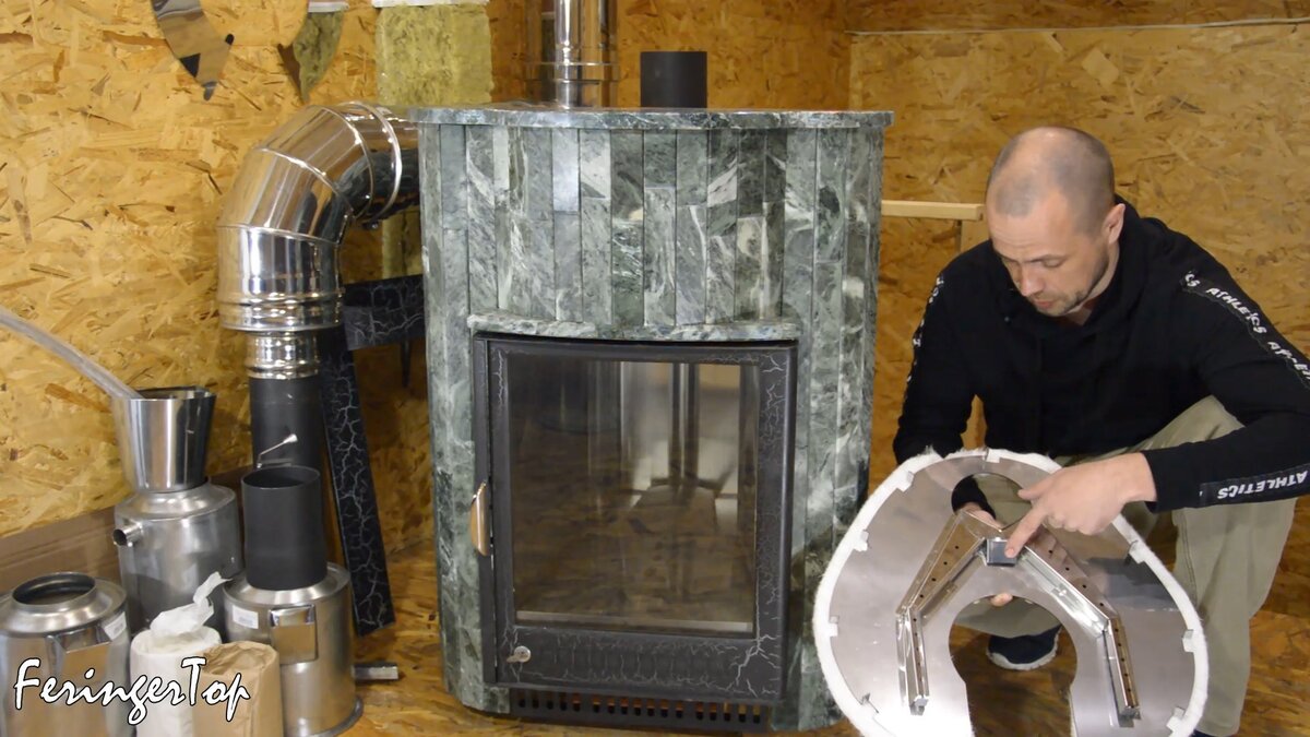 Кадр из видео, где я рассказываю об этой новой подаче воды в ПИФ