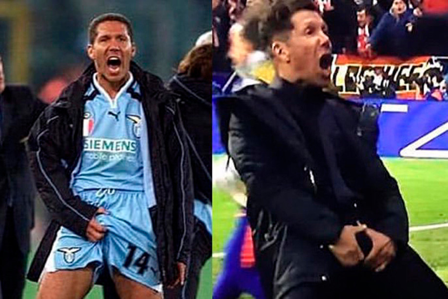 Знаменитый жест аргентинского тренера. Фото с сайта: twitter.com 