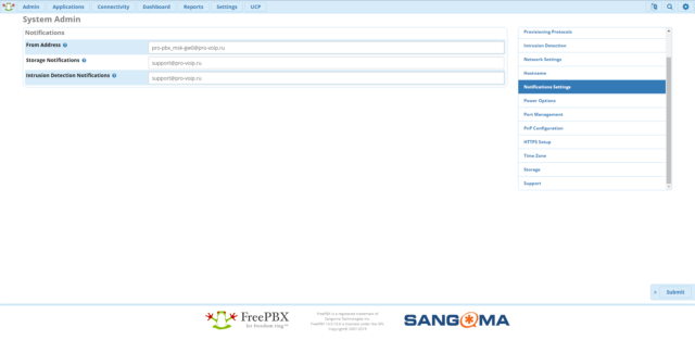 Freepbx подключение телефона