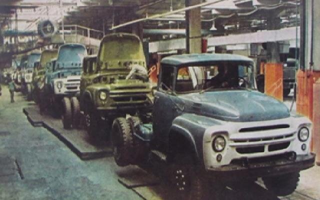 Производство автомобилей  СССР 