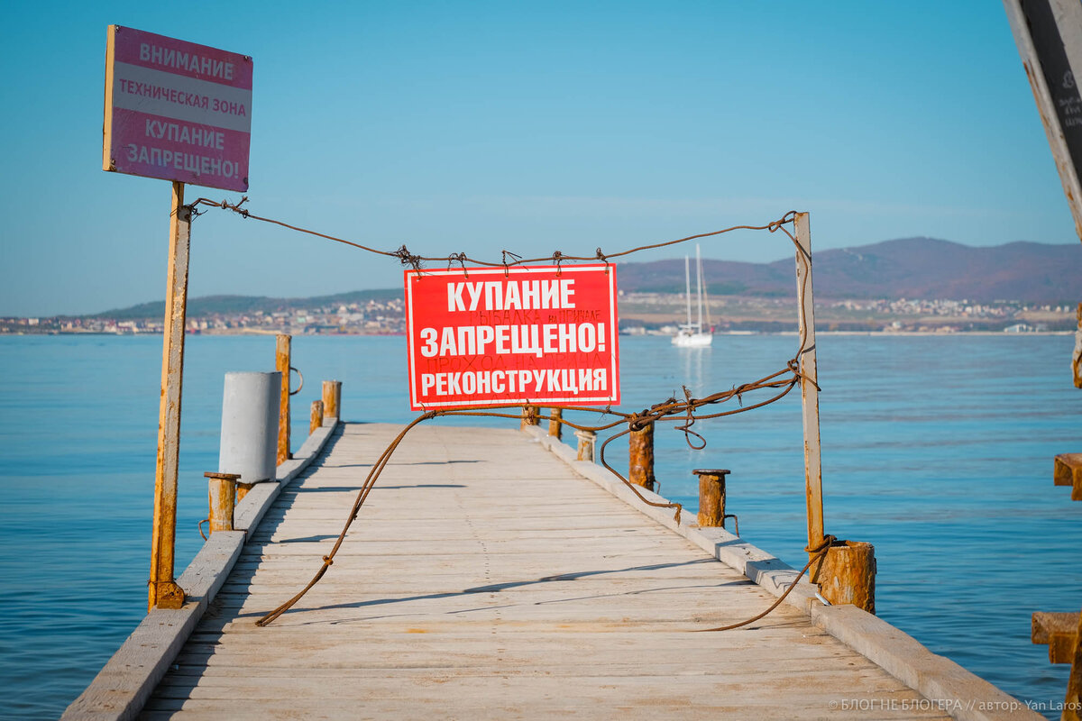 Почему на центральном пляже Геленджика запрещено купаться. Причину нашёл по запаху