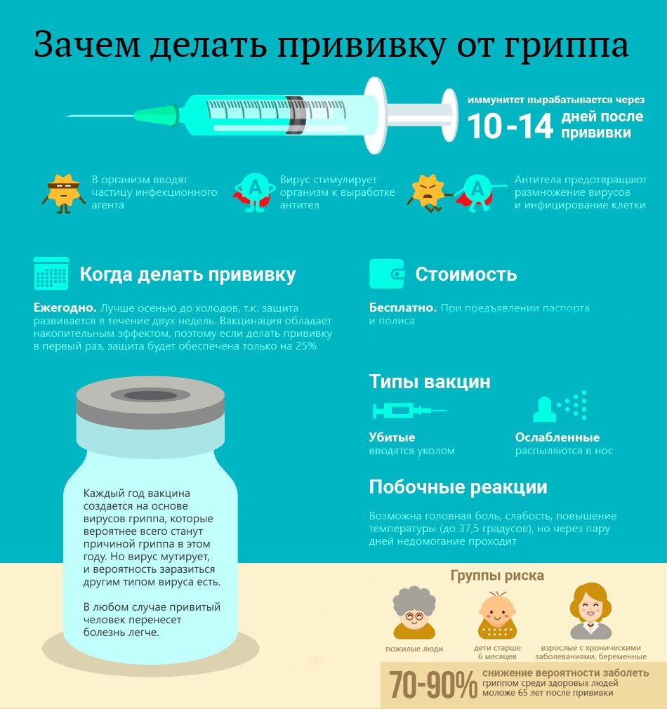 Почему против вакцины. Прививки инфографика. Вакцинация от гриппа. Инфографика по вакцинации от гриппа. Вакцинопрофилактика гриппа.
