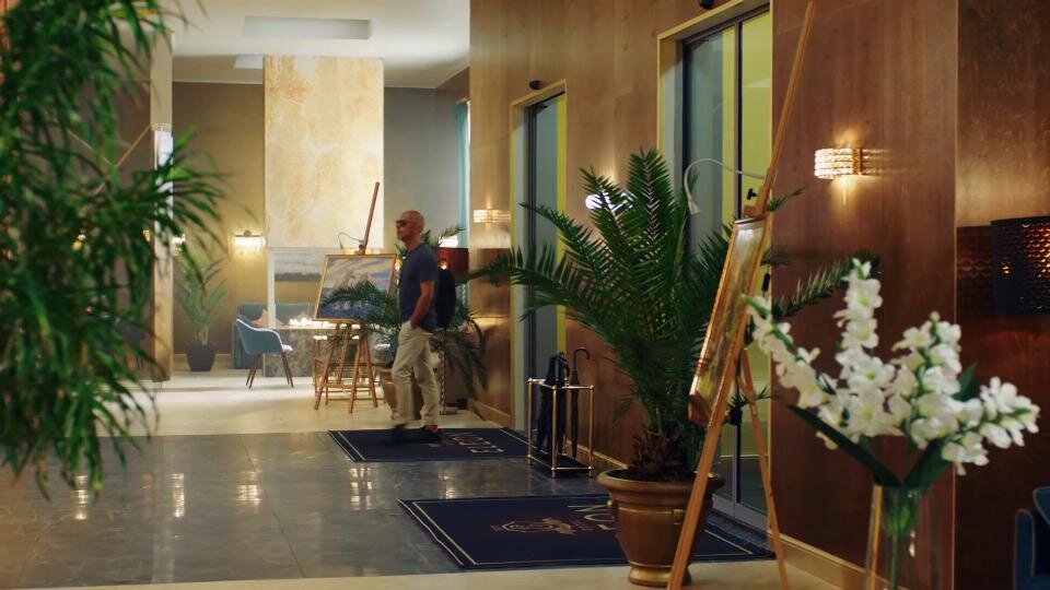 Входная зона, холл.